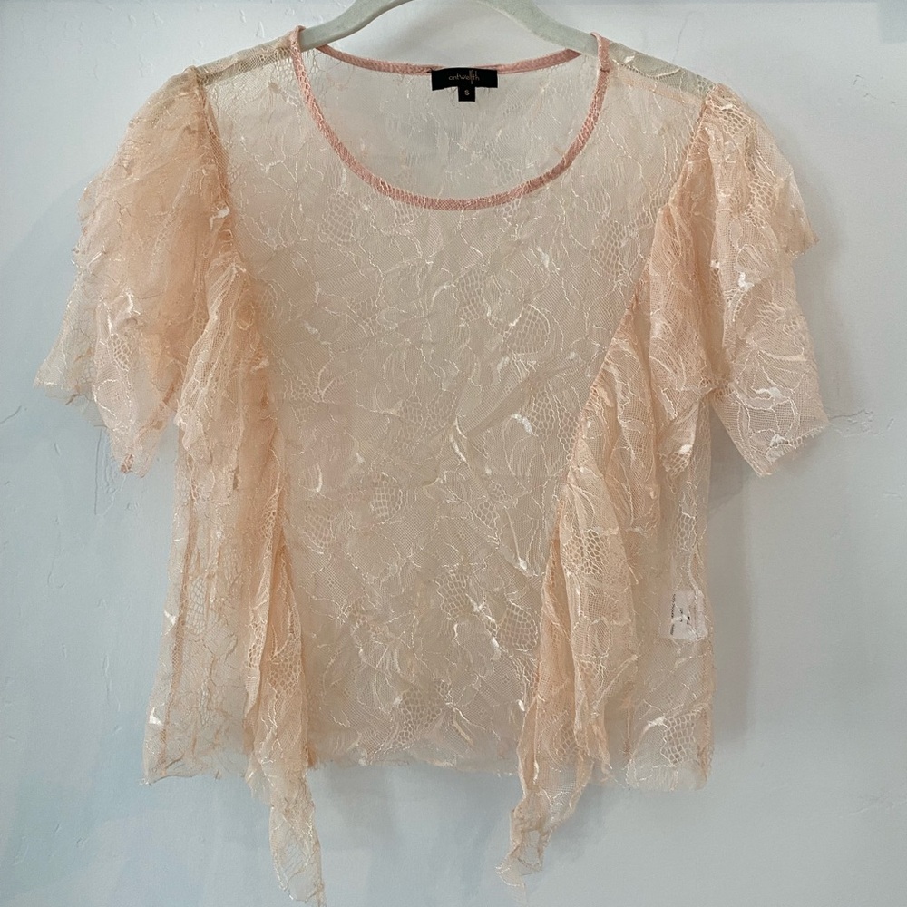ONTWELFTH Women's Lace Blouse